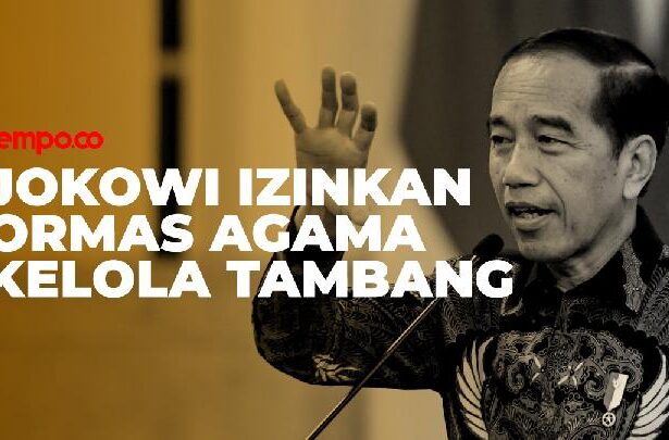 VIRAL Presiden Jokowi Izinkan Ormas Kelola Tambang