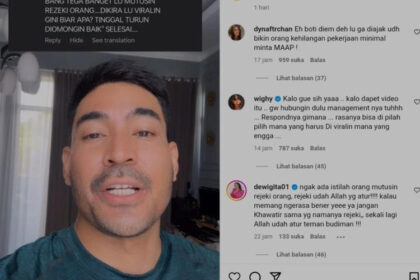 Robby Purba Minta Maaf Atas Viral Video Satpam Pukul Anjing, Tawarkan Bantuan Kerja Presenter Robby Purba meminta maaf atas viralnya video satpam Plaza Indonesia yang memukul anjing bernama Fay. Video tersebut diunggah Robby di Instagram dan berujung pemecatan satpam bernama Nasarius. Robby mengakui kesalahannya karena tidak mendengarkan klarifikasi Nasarius yang telah meminta maaf. Ia juga menawarkan bantuan kerja kepada Nasarius dan membuka pintu maaf bagi semua pihak yang dirugikan. Klarifikasi Nasarius: Nasarius menjelaskan bahwa ia memukul Fay karena anjingnya berusaha menyerang anak kucing. Ia juga meminta maaf atas tindakannya. Tanggapan Netizen beragam: Ada yang menerima permintaan maaf Robby, namun ada juga yang meminta Robby menemui Nasarius secara langsung. Kasus ini menjadi pelajaran untuk berhati-hati dalam menggunakan media sosial dan memikirkan dampak dari apa yang dibagikan. Penting untuk melihat situasi secara menyeluruh sebelum mengambil kesimpulan.