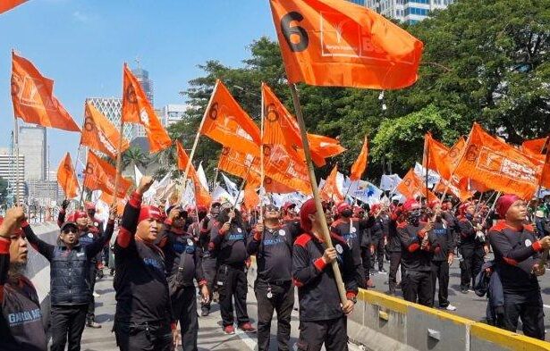 Protes Buruh Jakarta: Tolak Tapera dan Isu Buruh Lainnya
