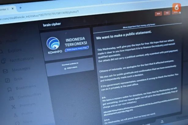 Brain Cipher Klaim Akan Berikan Kunci Dekripsi PDNS 2 Gratis