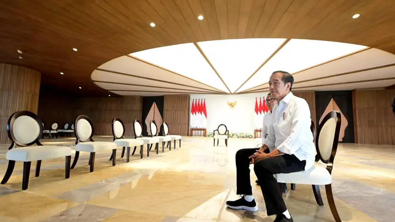 Jokowi Ungkap Belum Nyenyak Saat Menginap di Istana Baru IKN