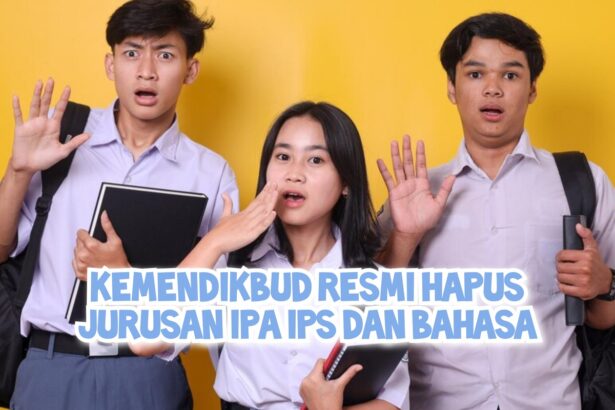 Kemendikbud Ristek Hapus Jurusan IPA, IPS, dan Bahasa di SMA