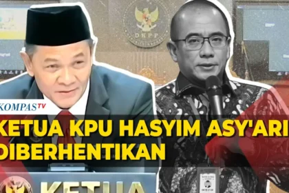 Ketua KPU Hasyim Asy’ari Dipecat karena Dugaan Tindak As*sila