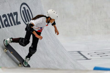 Atlet Skateboard Termuda Di Olimpiade Paris Umur 11 Tahun