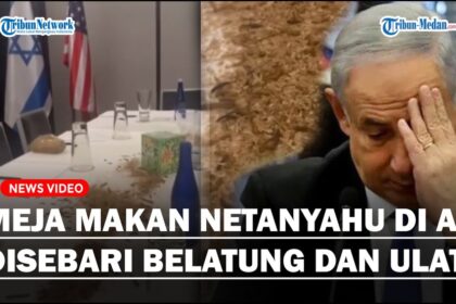 Kunjungan Netanyahu Dibayangi Belatung di Meja