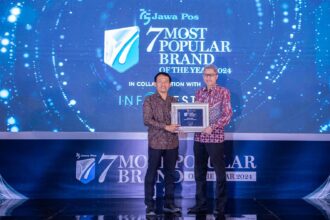 bank bjb Raih Penghargaan Most Popular Brand Of The Year dari Jawa Pos