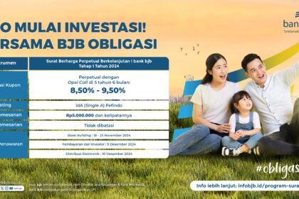 bank bjb Tawarkan Peluang Investasi Melalui Surat Berharga Perpetual dengan Kupon yang Tinggi