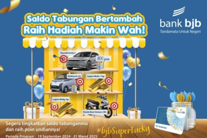 Rebut Kesempatan Emas dengan Undian BJB Super Lucky dari bank bjb