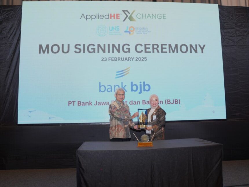bank bjb Jalin Kerja Sama Strategis dengan Universitas Negeri Sebelas Maret dalam Bidang Pendidikan, Penelitian, dan Pengabdian Masyarakat