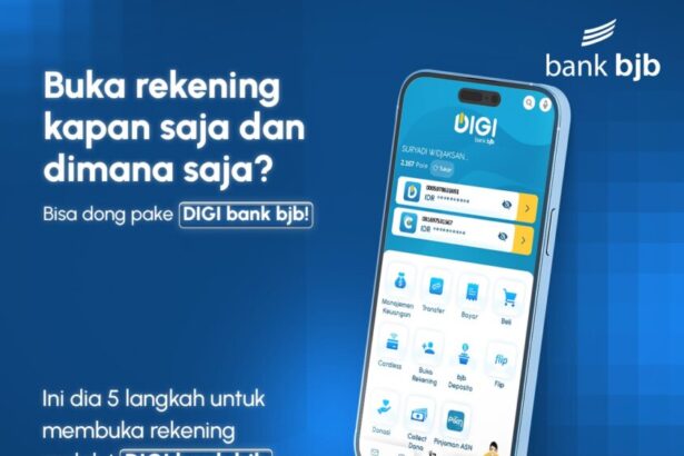 Mau Punya Rekening bank bjb? Sekarang Bisa Kapan Saja dan di Mana Saja