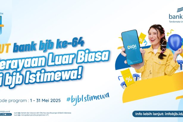 Serunya Promo HUT ke-64 #bjbIstimewa, Mulai Diskon Liburan, Kuliner Hingga Belanja Hemat!