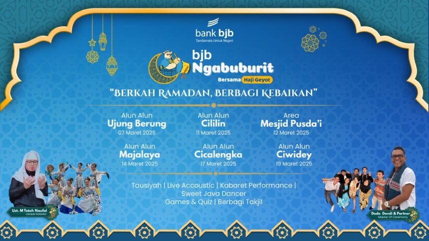 bank bjb Kembali Hadirkan Haji Geyot Demi Hidupkan Kembali Tradisi dan Meriahkan Ramadan