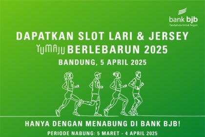 Nabung di bank bjb, Bisa Dapat Slot Lari 5K dan 10K Yumaju Berlebarun